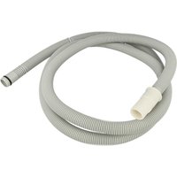 Ablaufschlauch kompatibel mit Neff S52N69X1EU, S52N65X1EU, S52N63X0EU, S52M69X1GB, S52N68X0EU Spülmaschine - 19mm, Grau, 2,3m - Vhbw von VHBW