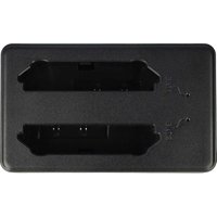 Vhbw - Dual-Ladestation kompatibel mit Motorola BTRY-TC7X-46MA2, BTRY-TC70X-46MA1-01 Mobiler Computer Barcode Scanner - Schwarz von VHBW