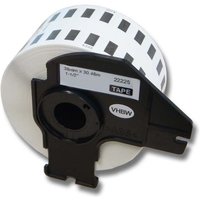 Etiketten-Rolle 38mm x 30,48m (1 Etikette) kompatibel mit Brother pt QL-580, QL-580N, QL-650, QL650TD Etiketten-Drucker - Premium - Vhbw von VHBW