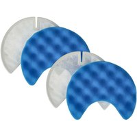 Filter-Set kompatibel mit Samsung Navibot SC8581, SC8570, SC8571, SC8500, SC8550 Staubsauger - 4x Filter (Schaumstoff-Filter, Mikrofilter) - Vhbw von VHBW