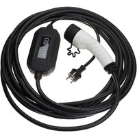 Vhbw - Ladekabel Typ 2 zu Typ f cee 7/7 kompatibel mit Land Rover Range Rover Sport phev Elektroauto, 1-phasig, 16 a, 3,5 kW, 10 m von VHBW