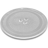 Mikrowellen-Teller kompatibel mit Panasonic NN-GD368, NN-GD369, NNGD368, NNGD369M Mikrowelle - Drehteller mit Y-Aufnahme, 24,5 cm, Glas - Vhbw von VHBW