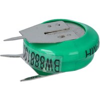 Vhbw - NiMH Ersatz Knopfzellen-Akku Typ V80H 3-Pins 80mAh 1,2V kompatibel mit Modellbau-Akkus, Solar-Leuchten uvm. von VHBW