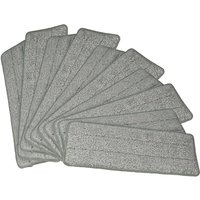 Vhbw - 10x Wischbezug kompatibel mit Clean Maxx 09996 Wischmopp - Ersatzkopf, Polyester Grau Weiß Vhbw - 10x Wischbezug kompatibel mit Clean Maxx 09996 Wischmopp - Ersatzkopf, Polyester Grau Weiß von VHBW