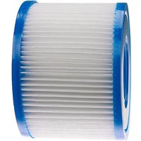 12x Filterkartusche Typ S1 kompatibel mit Intex PureSpa 28403E Pool - Ersatzfilter Blau Weiß - Vhbw von VHBW