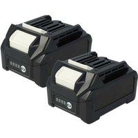 2x Akku kompatibel mit Makita RS001GZ, RS001G, RS002GZ, RS002G, PV001GZ, PV001G, RT001G Elektrowerkzeug (3000 mAh, Li-Ion, 40 v) - Vhbw von VHBW