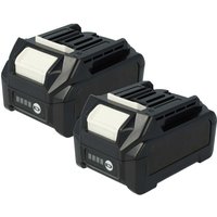 2x Akku kompatibel mit Makita UH004GZ, UH005G, UC017GZ, UH005, UC017G, UH004G, UH005GZ, UH004 Elektrowerkzeug (3000 mAh, Li-Ion, 40 v) - Vhbw von VHBW