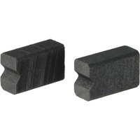 Vhbw - 2x Kohlebürste 6,25 x 4 x 10mm kompatibel mit Siemens Surpresso TK54001 - compact Kaffeemaschine, Mahlwerk, Mahlwerksmotoren von VHBW