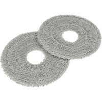 Vhbw - 2x Wischtuch kompatibel mit Xiaomi X10+ Wischroboter, Putzroboter - Mopptuch, Wischmopp-Pad - 2x Mikrofasertuch von VHBW