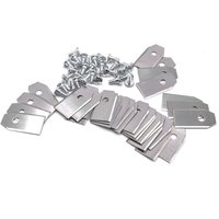 Vhbw - 30x Ersatz-Messer Ersatz für Yardforce 846210, 7001220 für Rasenmäher - Ersatzklinge Silber, Stahl von VHBW