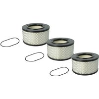 3x Staubsaugerfilter kompatibel mit Nilfisk Attix 33-2L ic, 33-2H pc, 33-01 ic, 33-2L ic Mobile Staubsauger - hepa Filter Allergiefilter - Vhbw von VHBW