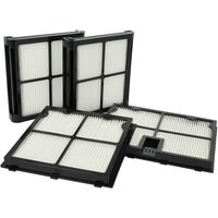 Vhbw - 4x hepa 13 Filterpad kompatibel mit Dolphin Proteus DX3 Poolsauger, Poolroboter - Feinfilter von VHBW
