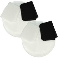 6x Aktivkohlefilter, 6x Fettdunstfilter, 12x Papierfilter Ersatz für DeLonghi 5512510041 für Fritteuse - 24-tlg. Filter-Set - Vhbw von VHBW