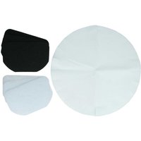 Vhbw - 6x Papierfilter, 3x Aktivkohlefilter, 3x Fettfilter kompatibel mit DeLonghi F17311, F17301 Fritteuse - 12-tlg. Filter-Set von VHBW