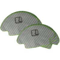 Vhbw - 6x Wischtuch Parkett Fliesen kompatibel mit iRobot Roomba i3, E6, Combo Wischroboter, Putzroboter - Nasswischtuch, Mikrofaser-Pad 18 x 14,5cm von VHBW