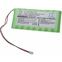 Akku Ersatz für Visonic 0-9912-G, 103-300672, GP180AAH8BMX für Alarmanlage, Alarmsystem (2000mAh, 9,6V, NiMH) - Vhbw von VHBW