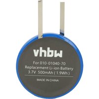 Vhbw - Akku kompatibel mit Garmin Fenix 2, 1 Smartwatch Uhr Fitnessarmband (500mAh, 3,7V, Li-Ion) + Werkzeug-Set von VHBW