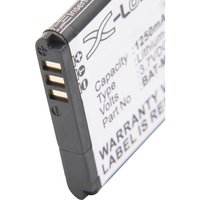 Vhbw - Akku kompatibel mit Honeywell Captuvo 70e, 75e, SL22, SL22 Sled, SL42, SL42 Sled, SL62 Handheld Computer Scanner (1250mAh, 3.7V, Li-Ion) von VHBW