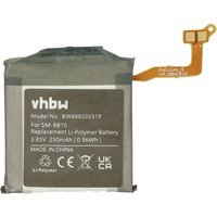 Vhbw - Akku kompatibel mit Samsung Galaxy SM-R810, SM-R815 Smartwatch Uhr Fitnessarmband (250mAh, 3,85V, Li-Polymer) + Werkzeug-Set von VHBW