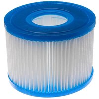 Filterkartusche Typ S1 kompatibel mit Intex PureSpa 28403E Pool - Ersatzfilter Blau Weiß - Vhbw von VHBW