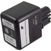 Li-Ion Akku 6000mAh (14.4V) kompatibel mit Elektrowerkzeug Werkzeug Powertools Tools Ersatz für Gesipa 7251049 - Vhbw von VHBW