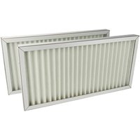 vhbw 2x Luftfilter M5 kompatibel mit Stiebel-Eltron LWZ 404 Integral Lüfter, Ventilator, Lüftungsgerät (2x Feinstaubfilter) von VHBW