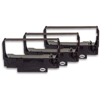 Vhbw - 3x Farbband Nylonband Tintenband kompatibel mit Nadeldrucker Schultes FD-2, FD-5 Ersatz für ERC-30, ERC-34, ERC-38B. von VHBW
