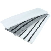vhbw 3x Wischbezug kompatibel mit Kärcher SC 3 EasyFix, Upright Dampfreiniger - 1x Soft-Bodentuch, 1x Power Scrub-Pad, 1x Scrub-Pad von VHBW