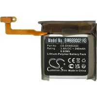 vhbw Akku Ersatz für Samsung GH43-05068A, EB-BR880ABY für Smartwatch Uhr Fitnessarmband (240 mAh, 3,88 V, Li-Polymer) von VHBW
