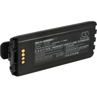 vhbw Akku kompatibel mit Icom IC-A25, IC-A25CE, IC-A25N, IC-A25NE Funkgerät, Walkie Talkie (2350 mAh, 7,4 V, Li-Ion) von VHBW