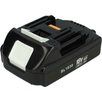 vhbw Akku kompatibel mit Makita DLS211, DLM460, DLM460PT2, DLM460Z, DLS111, DLS111PT2U, DLS111ZU Werkzeug (1500 mAh, Li-Ion, 18 V) von VHBW