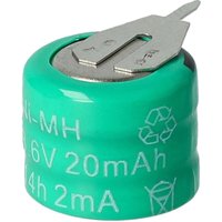 vhbw NiMH Ersatz Knopfzellen-Akku Typ 3/V15H 2-Pins 20mAh 3,6V kompatibel mit Modellbau-Akkus, Solar-Leuchten uvm. vhbw NiMH Ersatz Knopfzellen-Akku Typ 3/V15H 2-Pins 20mAh 3,6V kompatibel mit Modellbau-Akkus, Solar-Leuchten uvm. von VHBW