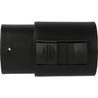 vhbw Schlauch-Adapter kompatibel mit Kärcher MV 6 P Premium Renovation Vac, MW 2 Staubsauger, Staubsaugerschlauch - Anschlussadapter, Schwarz von VHBW