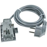 vhbw Stromkabel Ersatz für Whirlpool 00498261, 00170840, 00484348 für Spülmaschine - Anschlusskabel für Geschirrspüler, 1,72 m von VHBW