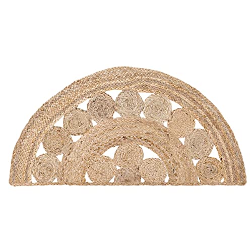 VHC Brands 10713 Rustic & Lodge Teekabine Grün oval Jute Teppich Celeste 16.5 x 33 Ohne Schablone von Unknown