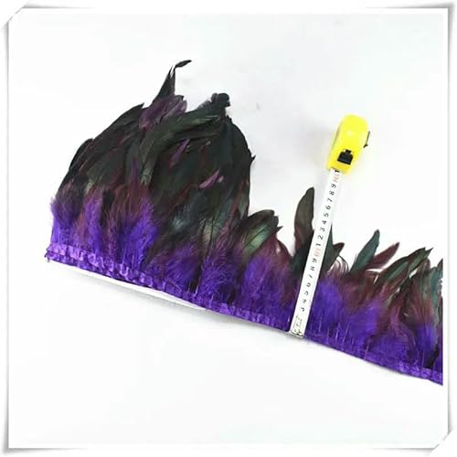 10 m Hahnenschwanzfedern, Besätze, Bastelzubehör und Material, DIY-Hochzeitsmittelstücke für Tische, Näharbeiten, lila Federn, 10 Meter 10 m Hahnenschwanzfedern, Besätze, Bastelzubehör und Material, DIY-Hochzeitsmittelstücke für Tische, Näharbeiten, lila Federn, 10 Meter von VHEOKG