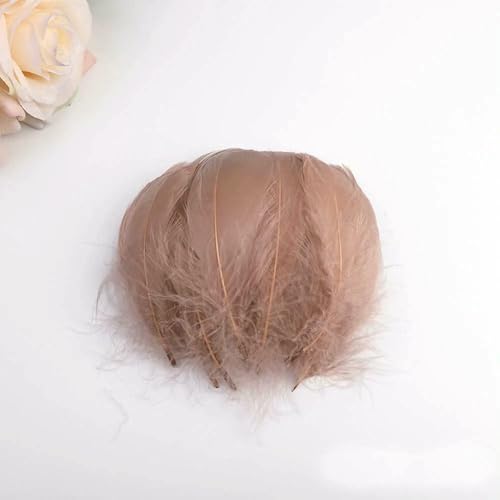 6~11 cm farbige Gänsefedern mittlerer Größe für Hochzeitsfeierdekoration, Handarbeiten, Kunsthandwerk, Federn, 50 Stück ~ 400 Stück, G7 heller Kaffee, 400 Stück 6~11 cm farbige Gänsefedern mittlerer Größe für Hochzeitsfeierdekoration, Handarbeiten, Kunsthandwerk, Federn, 50 Stück ~ 400 Stück, G7 heller Kaffee, 400 Stück von VHEOKG