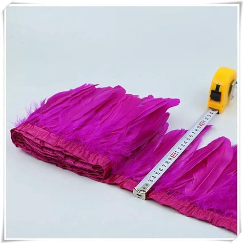 Gefärbte Gänsefederbesätze in Mintgrün, Fransen, 15–20 cm, Federn zum Basteln, für Kleider, Röcke, Kostüme, dekorative Federn, ROSEROTT, 6 YARDS Gefärbte Gänsefederbesätze in Mintgrün, Fransen, 15–20 cm, Federn zum Basteln, für Kleider, Röcke, Kostüme, dekorative Federn, ROSEROTT, 6 YARDS von VHEOKG