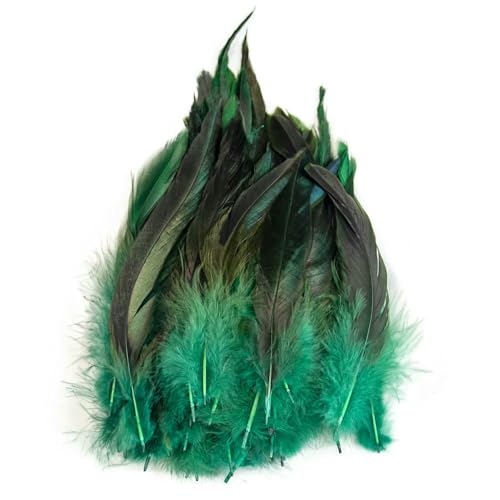 Großhandel 50 Stück/Los Fasanenfedern 15–20 cm natürliche Hühnerfedern DIY Hühnerfeder Schmuck Feder Dekoration Federn-Dunkelgrün-15–20 cm Großhandel 50 Stück/Los Fasanenfedern 15–20 cm natürliche Hühnerfedern DIY Hühnerfeder Schmuck Feder Dekoration Federn-Dunkelgrün-15–20 cm von VHEOKG