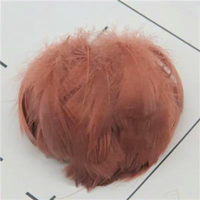 Natürliche Schwanenfedern, 4–7 cm, 1–2 Zoll, kleine schwimmende Federn, Gänsefedern, bunte Federn für Dekorationshandwerk, 100 Stück, dunkler Kaffee, 100 Stück Natürliche Schwanenfedern, 4–7 cm, 1–2 Zoll, kleine schwimmende Federn, Gänsefedern, bunte Federn für Dekorationshandwerk, 100 Stück, dunkler Kaffee, 100 Stück von VHEOKG