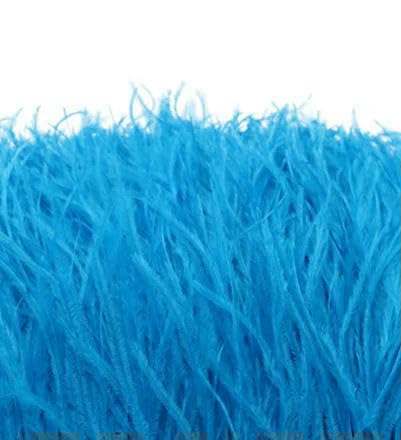 Wunderschöner 1 Meter schwarzer Straußenfederbesatz, Stoffseitenband, Straußenfederbesatz, Kleidung, Hochzeitsfederband, Nähdekoration, Seeblau, 8–10 cm Wunderschöner 1 Meter schwarzer Straußenfederbesatz, Stoffseitenband, Straußenfederbesatz, Kleidung, Hochzeitsfederband, Nähdekoration, Seeblau, 8–10 cm von VHEOKG