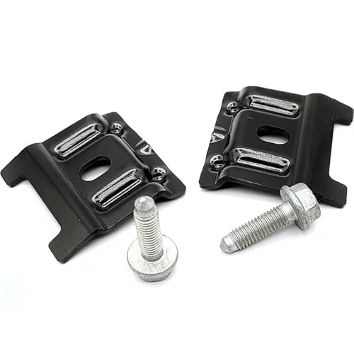 VHEUHZ 2 Stück Batteriehalter mit Bolzen 1J0803219 6X0959502A schwarz kompatibel mit VW Jetta Golf A3 Q3 TT Quattro Beetle von VHEUHZ