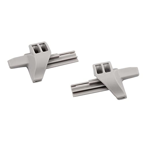 VHEUHZ 2x Hutablagen Clips A16969302849051 Hintere Gepäckträgerhalterung Paketregal-Kunststoffklammern kompatibel mit Mercedes Benz W245 W169 A B Class A1696930284 von VHEUHZ