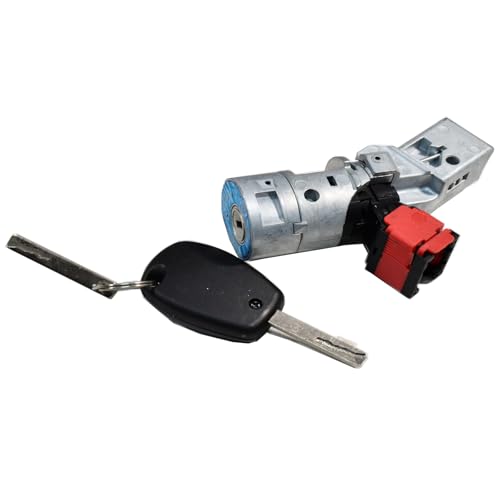 VHEUHZ Diebstahlsicherung Zündschloss Lenkung mit Schlüssel Kompatibel mit Renault Trafic Master Duster Sandero Vauxhall Fiat NV300 NV400 7701208408 von VHEUHZ