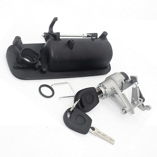 VHEUHZ Türgriff Kofferraum Heckklappe mit 2 Schlüssel Schließzylinder kompatibel mit VW GOLF 4 LUPO SEAT AROSA 1997-2006 1J6827565B VHEUHZ Türgriff Kofferraum Heckklappe mit 2 Schlüssel Schließzylinder kompatibel mit VW GOLF 4 LUPO SEAT AROSA 1997-2006 1J6827565B von VHEUHZ