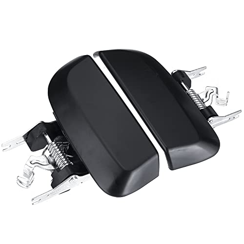 VHEUHZ Türgriff hinten rechts links kompatibel mit Nissan Pathfinder R51 2005 2006 2007 2008 2009 2010 2011 2012 (Schwarz) von VHEUHZ