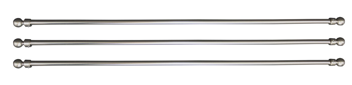 VHG Beschwerungsgewicht " Dira" Beschwerungsstab für Schiebegardinen, Paneele, Schiebegardinen, Vorhang, Zubehör, 61 cm, (Packung, 3-tlg), zum Einschieben von VHG