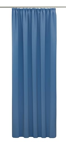 VHG Vorhang Leon, Kräuselband (1 St), Verdunkler, Energie sparend,Wärmeschutz,Blickdicht,Verschiedene Größen von VHG
