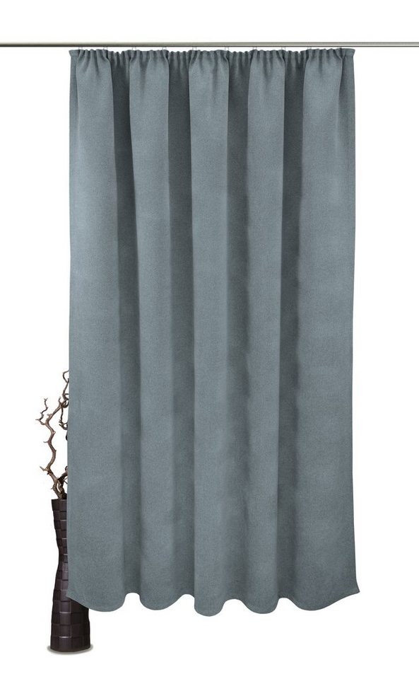 Vorhang Alea, VHG, Kräuselband (1 St), verdunkelnd, Polyester, Wärmeschutz, Kälteschutz, Energie sparend, Breite 145 cm, 415 g/²m, uni von VHG