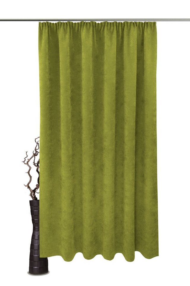 VHG Vorhang Velvet, Kräuselband (1 St), blickdicht, Polyester, edle Samt-Optik von VHG
